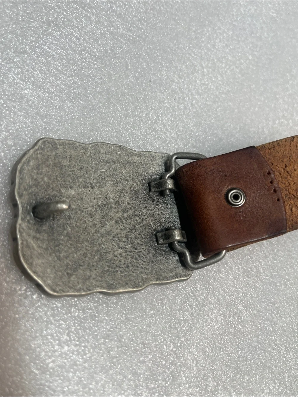 Lucky Brand Leather Belt Sz Medium - Picture 4 of 8
